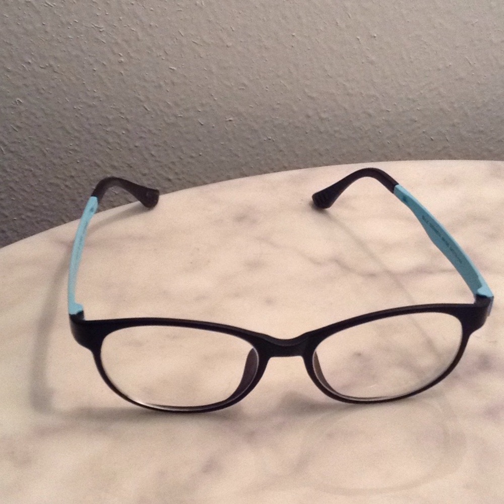 Bellagio RX Black & Baby Blue Frames 54-18-144